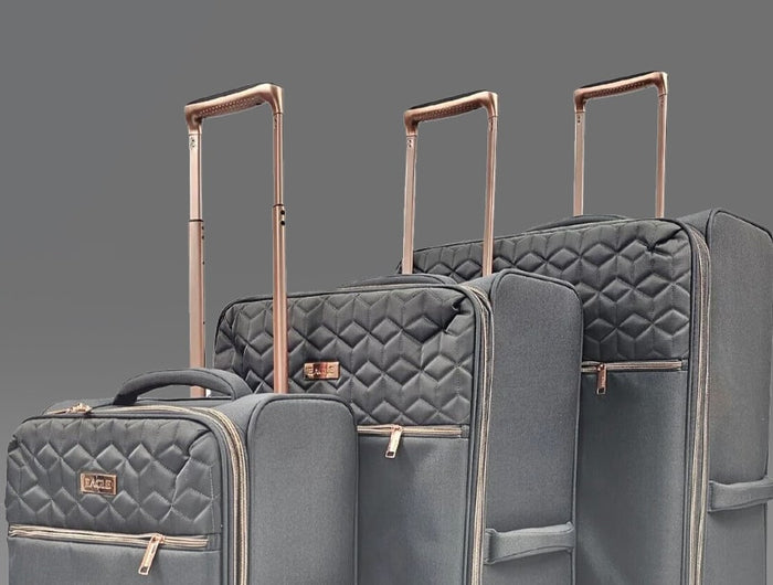 Grey Luggage and Suitcase Sets
