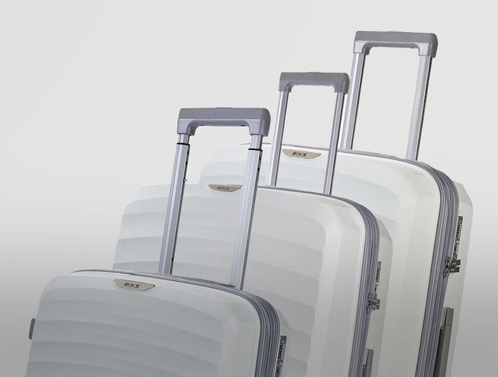 White Luggage and Suitcase Sets