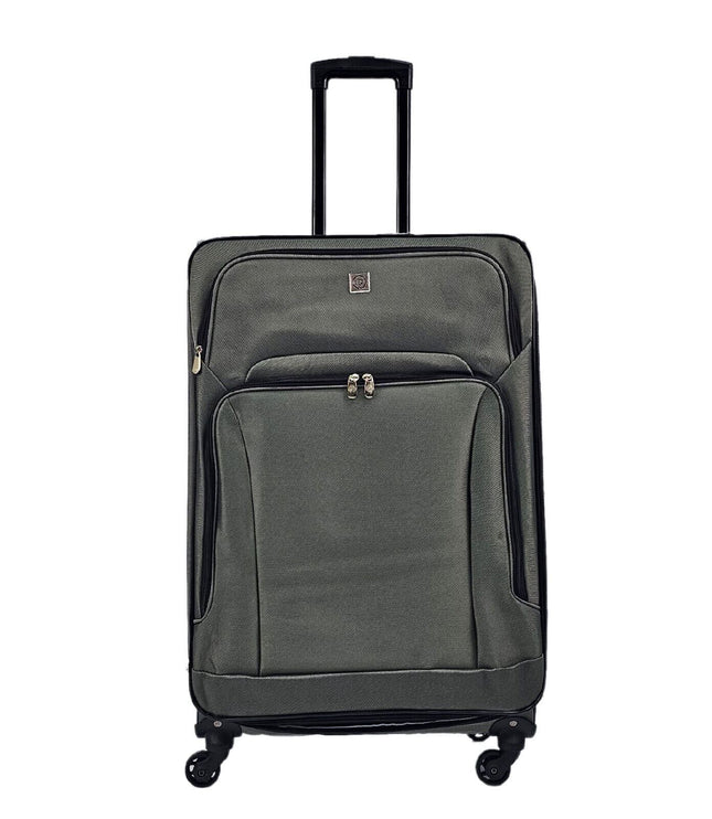 Corsham Large Soft Shell Suitcase in Grey