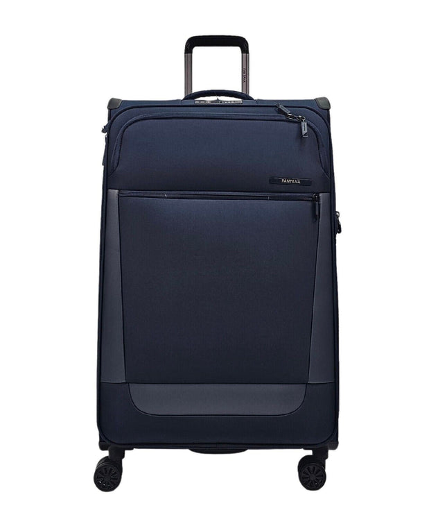 Bourne Large Soft Shell Suitcase in Navy