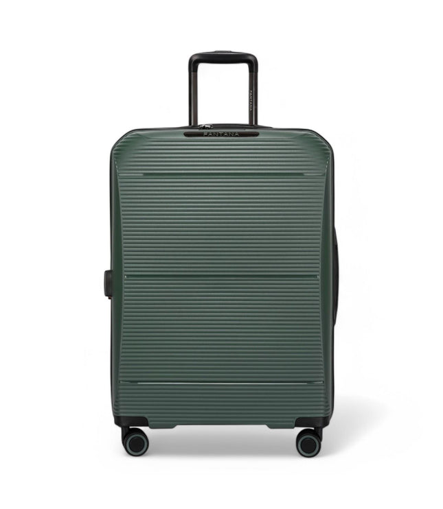 Abiko Large Hard Shell Suitcase in Olive
