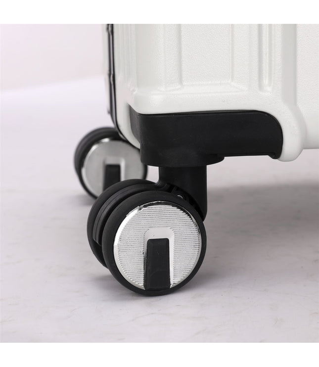 Airdrie Set of 3 Hard Shell Suitcase in White