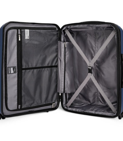 Abiko Large Hard Shell Suitcase in Burgundy