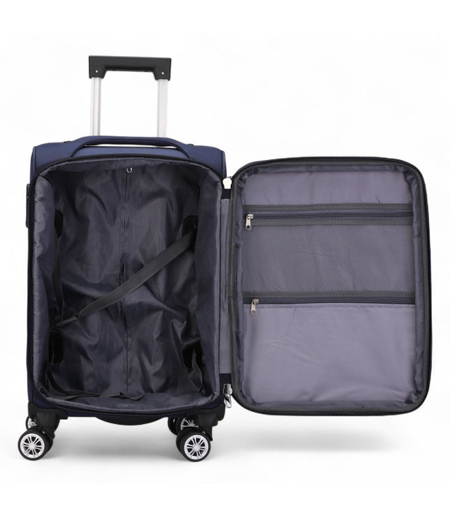 Delta Cabin Hard Shell Suitcase in Navy