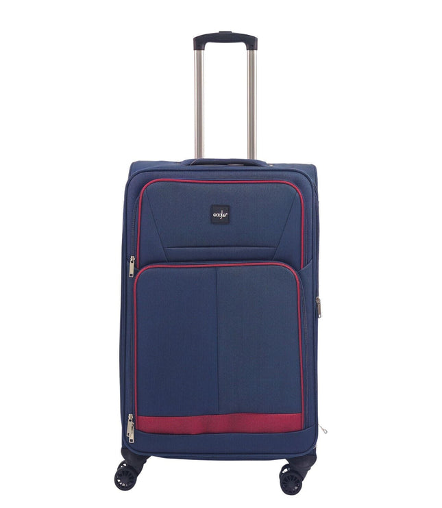 Andover Medium Soft Shell Suitcase in Navy