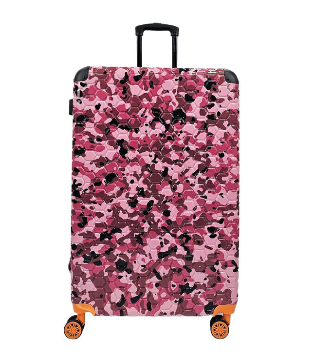 Brewood Extra Large Hard Shell Suitcase in Pink