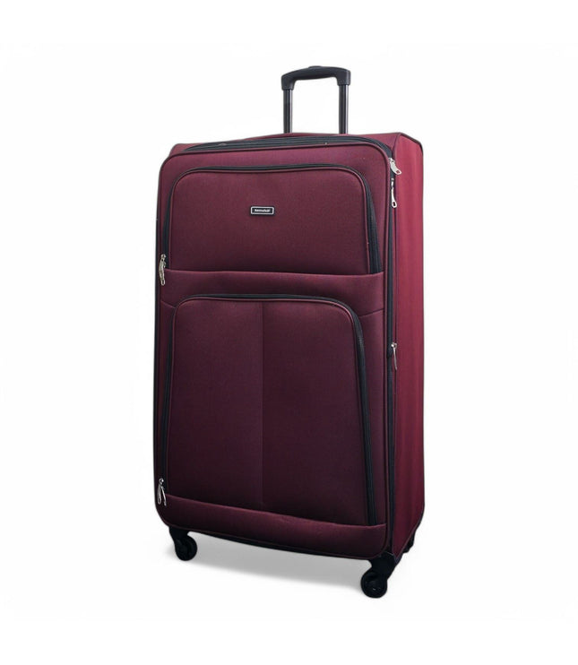 Tahara X-Large Soft Shell Suitcase in Wine
