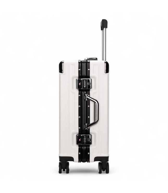 Airdrie Cabin Hard Shell Suitcase in White