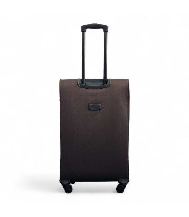 Gosford Medium Soft Shell Suitcase in Brown