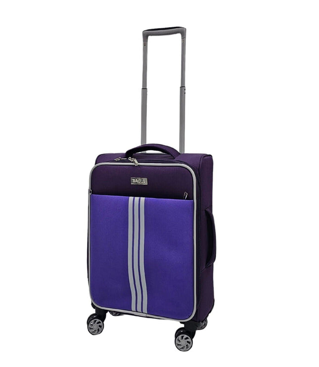 Beverley Cabin Soft Shell Suitcase in Purple
