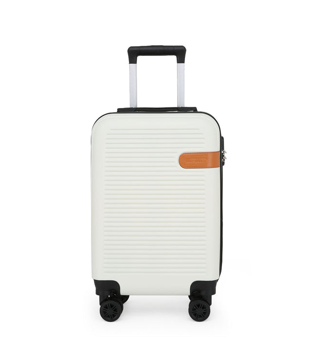 Calgary Cabin Hard Shell Suitcase in Cream