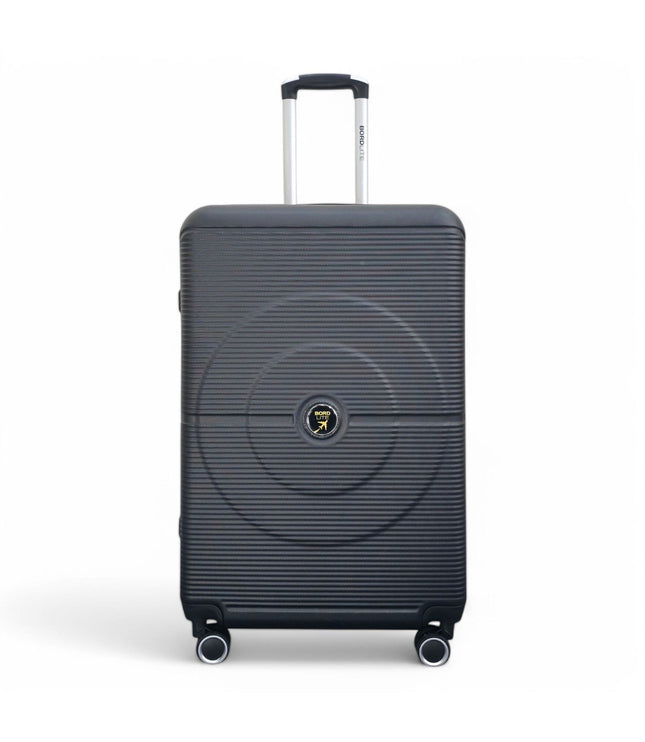 Seto Large Hard Shell Suitcase in Black