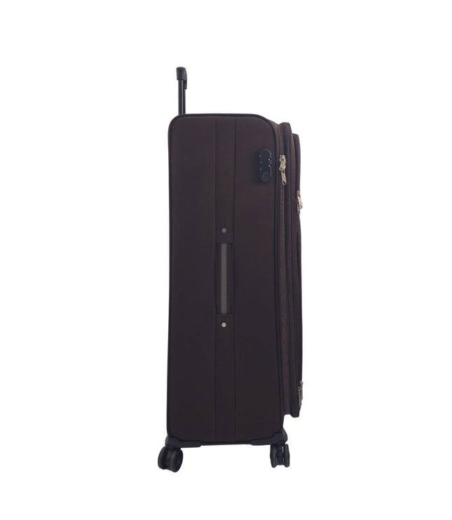 Arundel Extra Large Soft Shell Suitcase in Brown