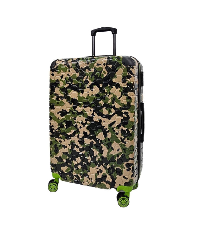 Brewood Large Hard Shell Suitcase in Green