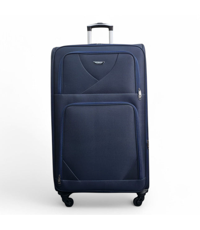 Nagoya X-Large Soft Shell Suitcase in Navy