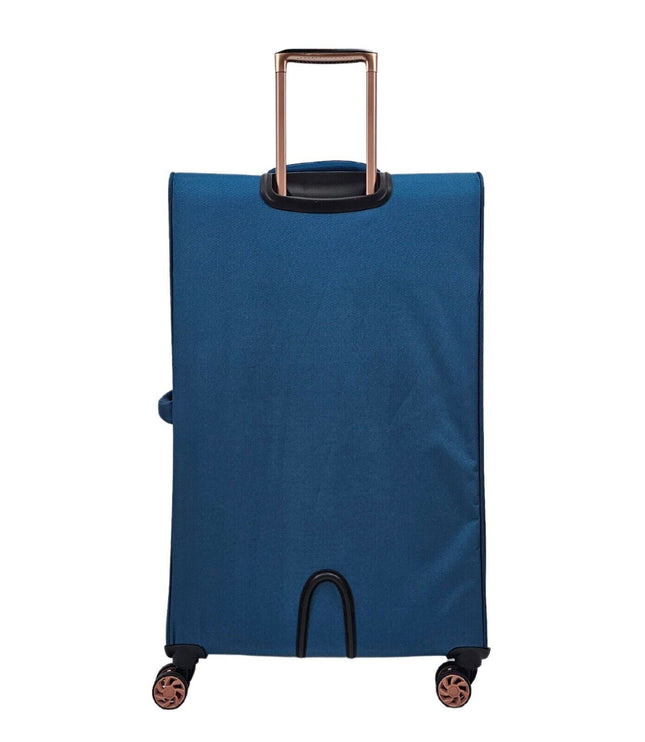 Bexley Large Soft Shell Suitcase in Teal