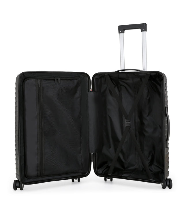 Burnaby Medium Hard Shell Suitcase in Black