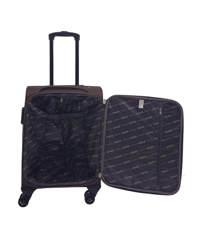 Arundel Cabin Soft Shell Suitcase in Brown