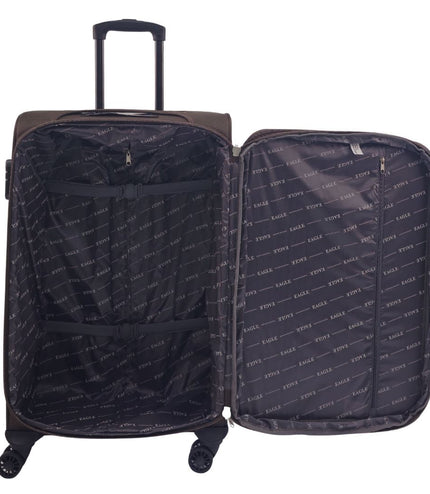 Arundel Medium Soft Shell Suitcase in Brown