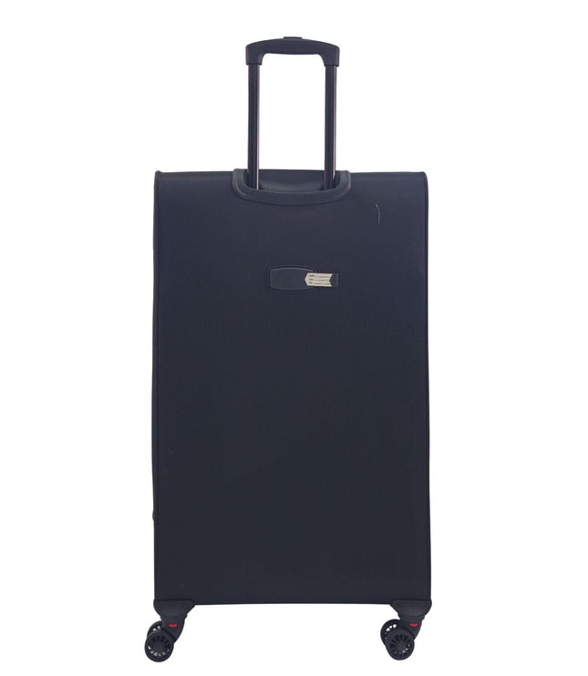 Arundel Large Soft Shell Suitcase in Black