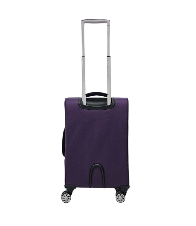 Beverley Cabin Soft Shell Suitcase in Purple