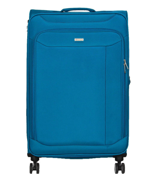 Cockermouth Large Soft Shell Suitcase in Teal