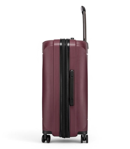 Abiko Large Hard Shell Suitcase in Burgundy