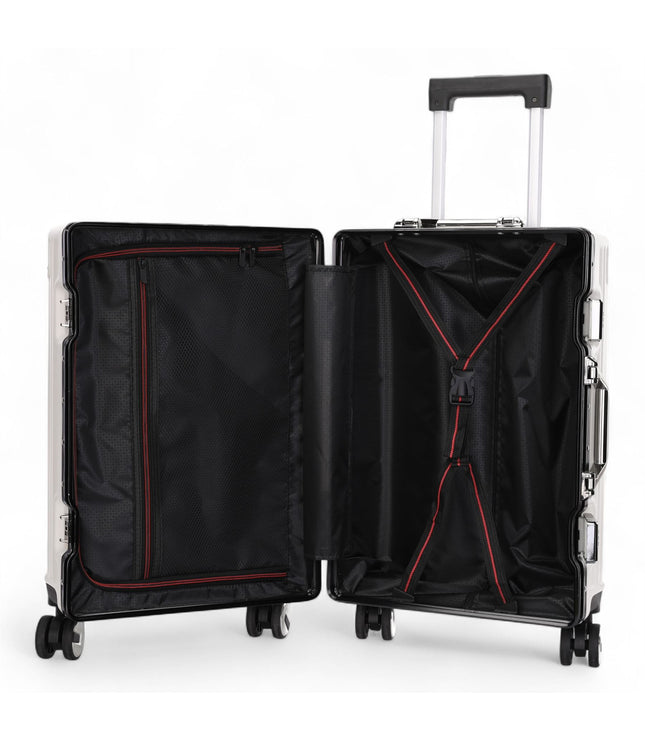 Airdrie Cabin Hard Shell Suitcase in White