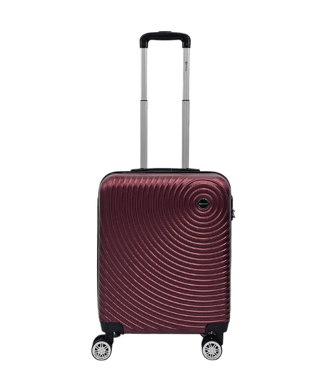 Chorley Cabin Hard Shell Suitcase in Burgundy