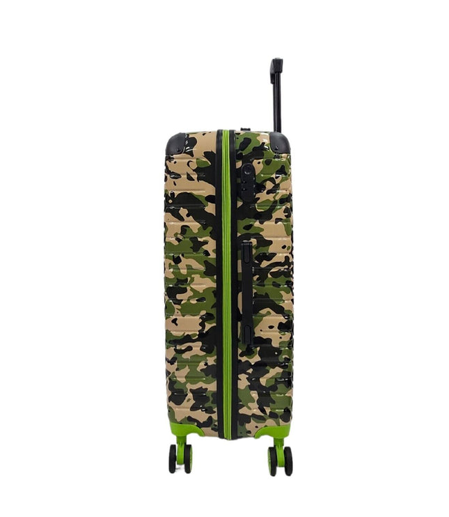 Brewood Large Hard Shell Suitcase in Green