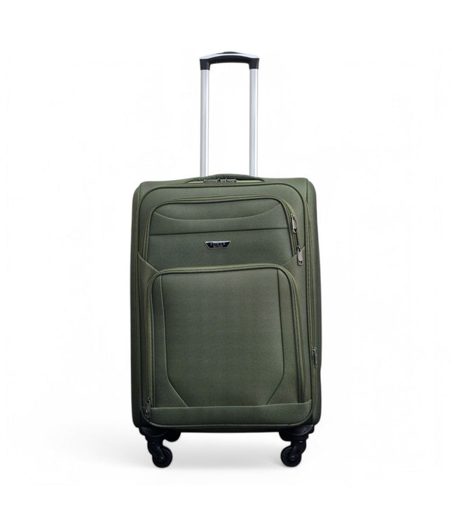 Nagoya Medium Soft Shell Suitcase in Khaki