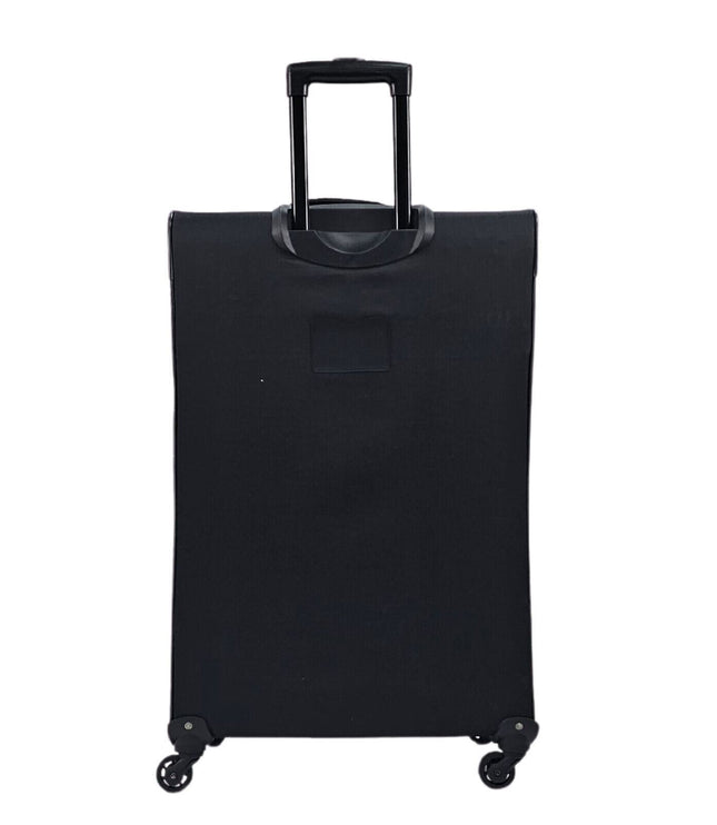 Corsham Large Soft Shell Suitcase in Black
