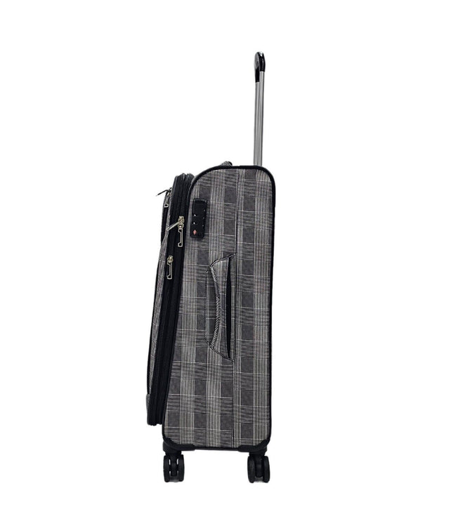 Ashbourne Medium Soft Shell Suitcase in Stripe