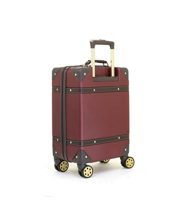 Alston Cabin Hard Shell Suitcase in Burgundy