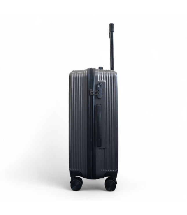 Junee Medium Hard Shell Suitcase in Charcoal Grey