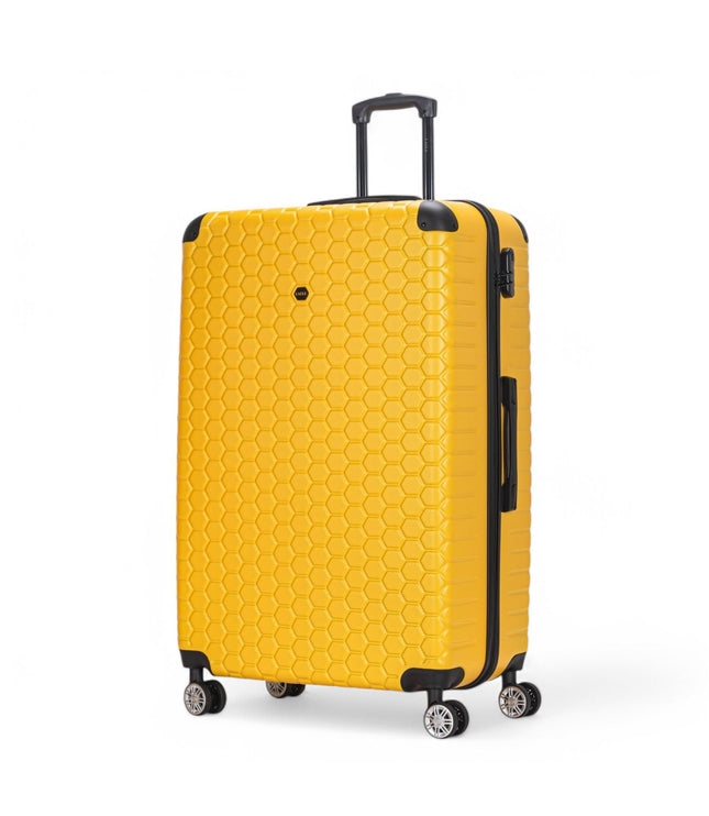 Noda X-Large Hard Shell Suitcase in Yellow