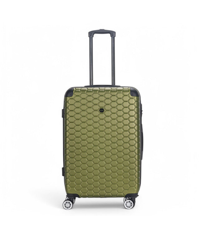 Noda Medium Hard Shell Suitcase in Green