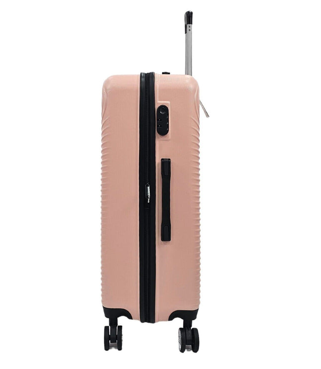 Chorley Large Hard Shell Suitcase in Rose Gold