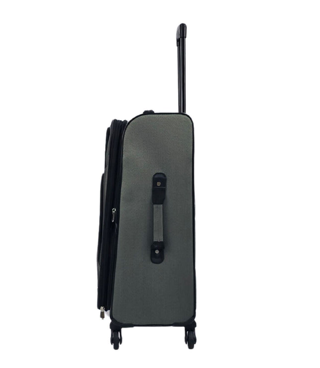 Corsham Medium Soft Shell Suitcase in Grey