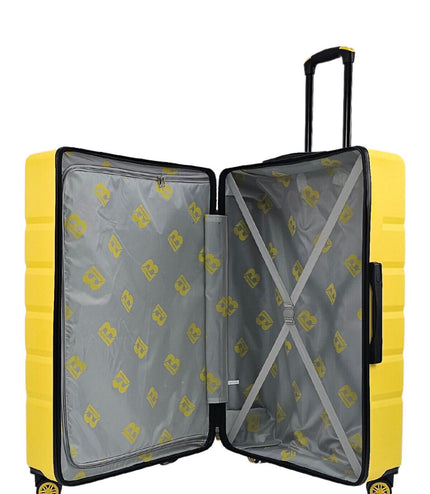 Cotgrave Large Soft Shell Suitcase in Yellow