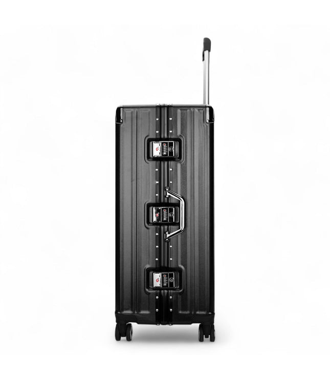 Airdrie Medium Hard Shell Suitcase in Charcoal Black