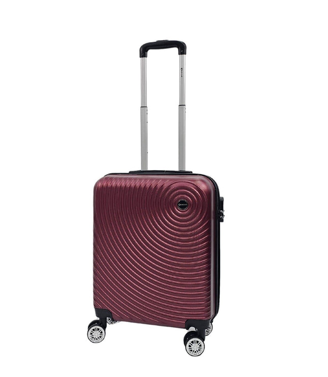 Chorley Cabin Hard Shell Suitcase in Burgundy