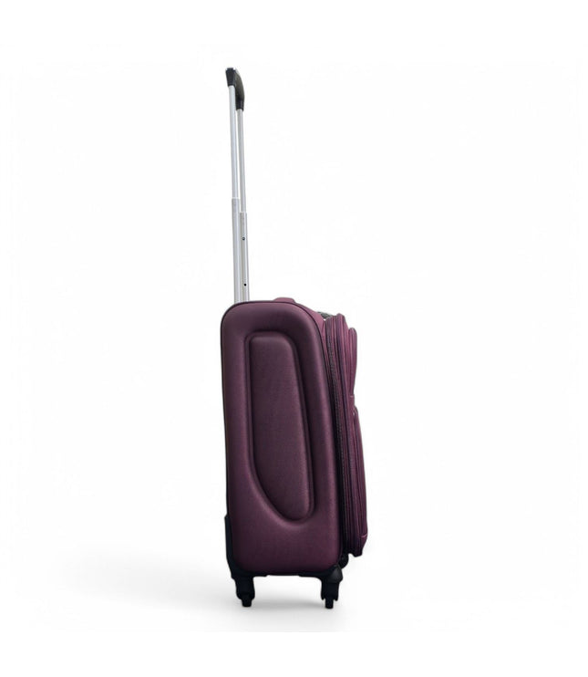 Nagoya Cabin Soft Shell Suitcase in Purple