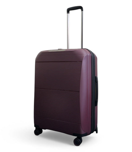 Abiko Medium Hard Shell Suitcase in Burgundy