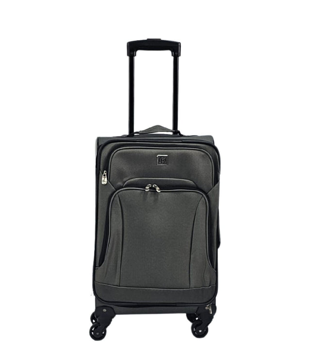 Corsham Cabin Soft Shell Suitcase in Grey