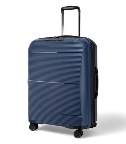 Abiko Large Hard Shell Suitcase in Navy