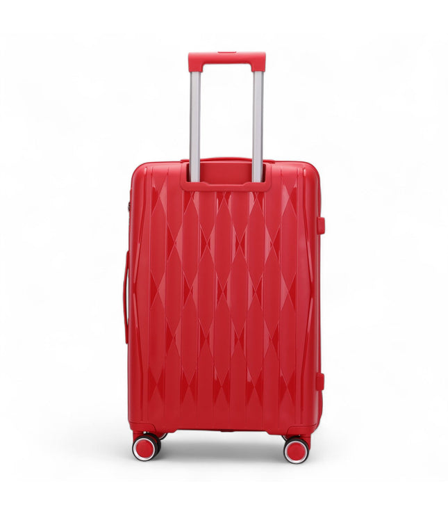Burnaby Large Hard Shell Suitcase in Red