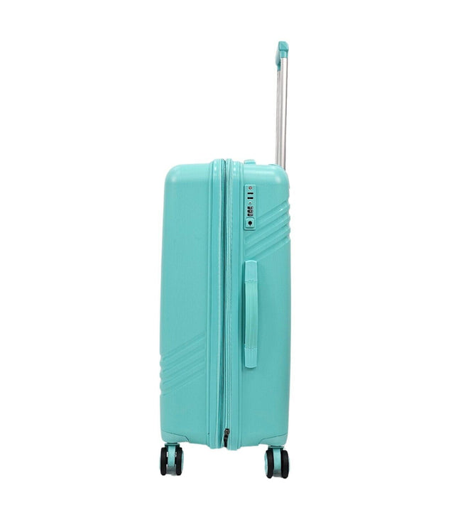 Camborne Medium Hard Shell Suitcase in Teal