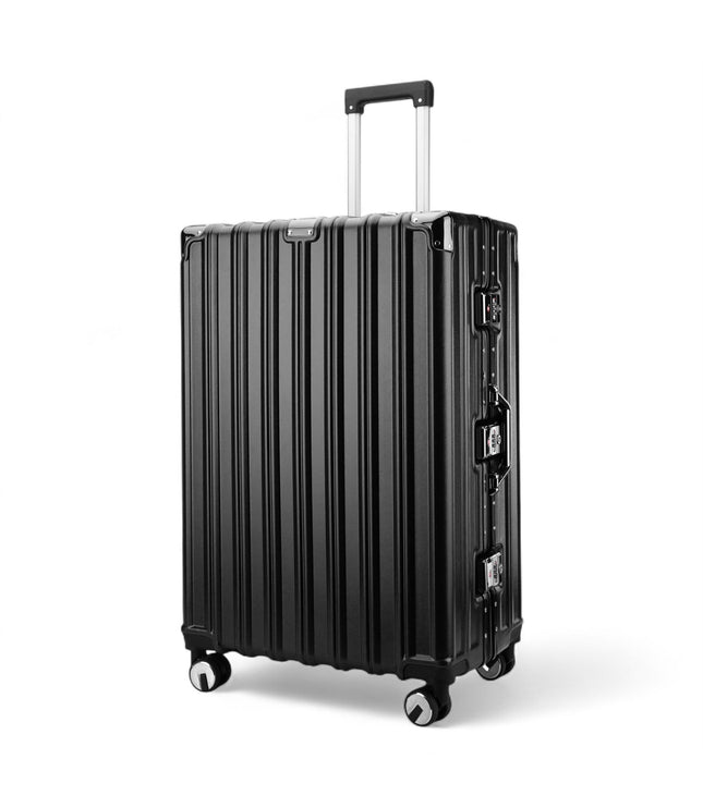 Airdrie Medium Hard Shell Suitcase in Charcoal Black