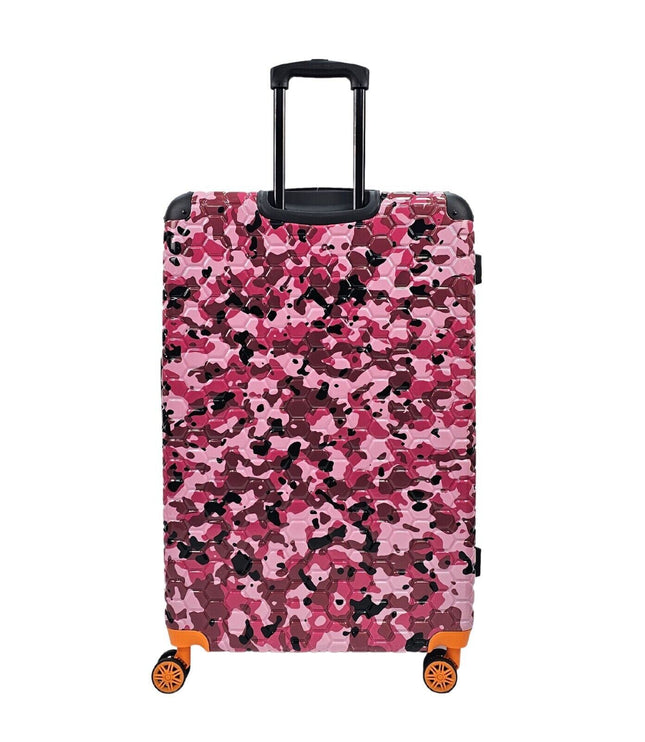 Brewood Extra Large Hard Shell Suitcase in Pink